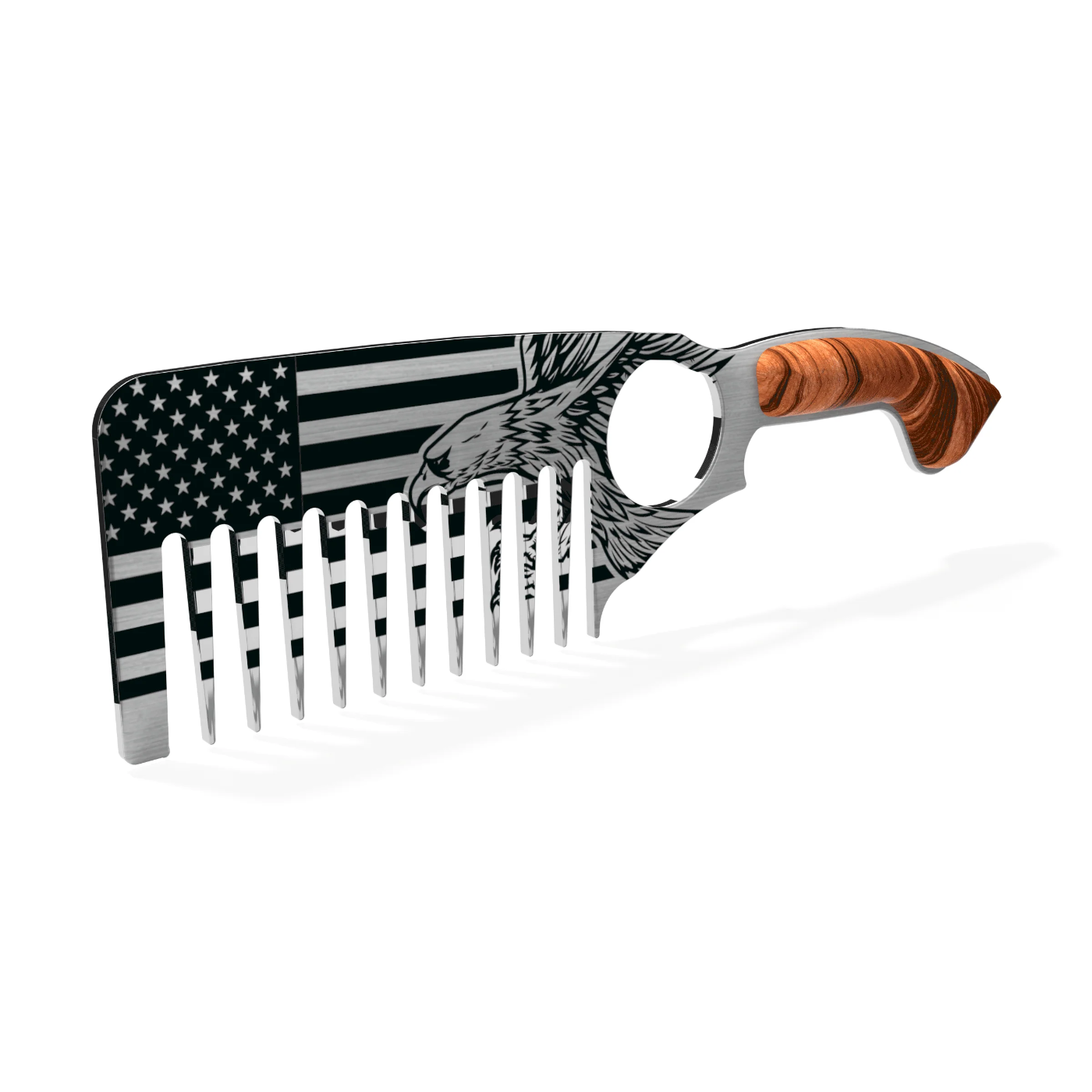 America Beard Comb - SwissBeard