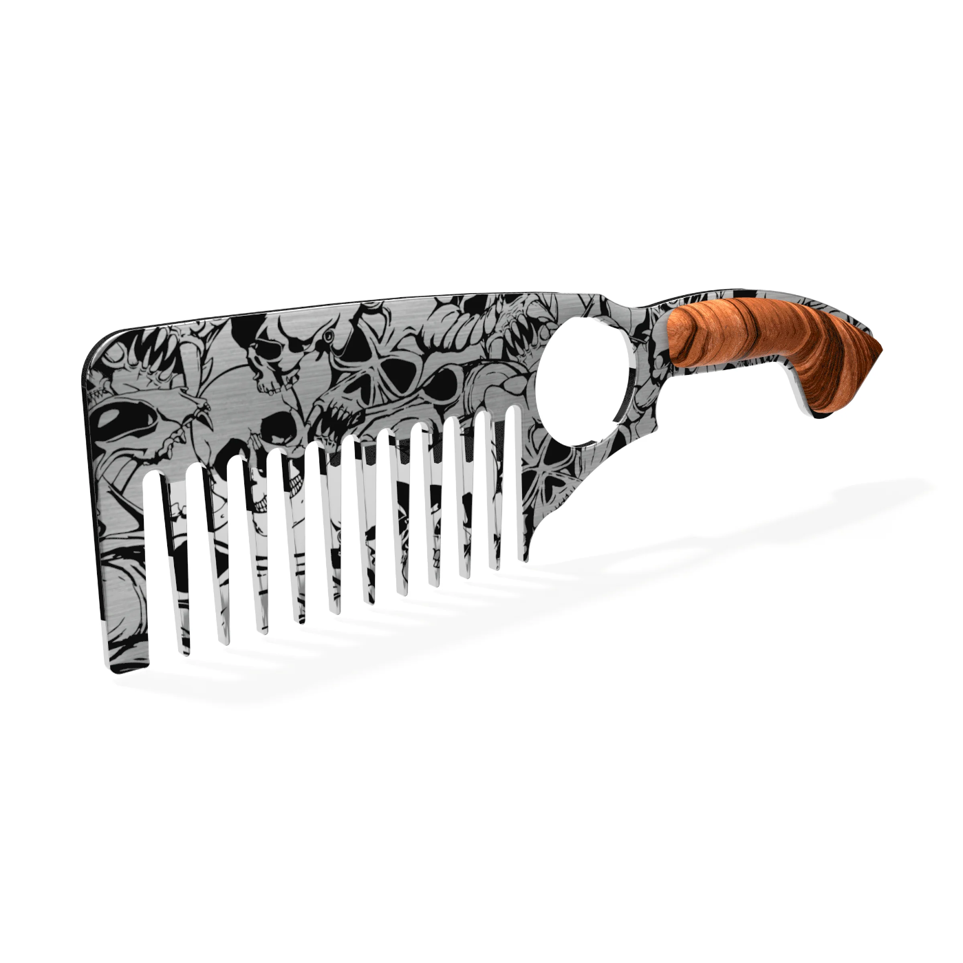 Skulls Beard Comb - SwissBeard