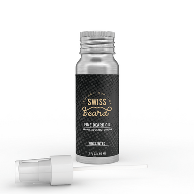 Unscented Beard Oil - SwissBeard